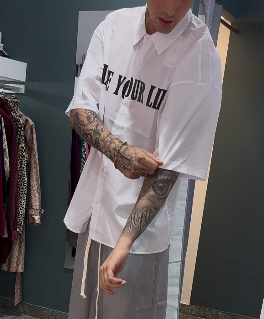Camicia live your life