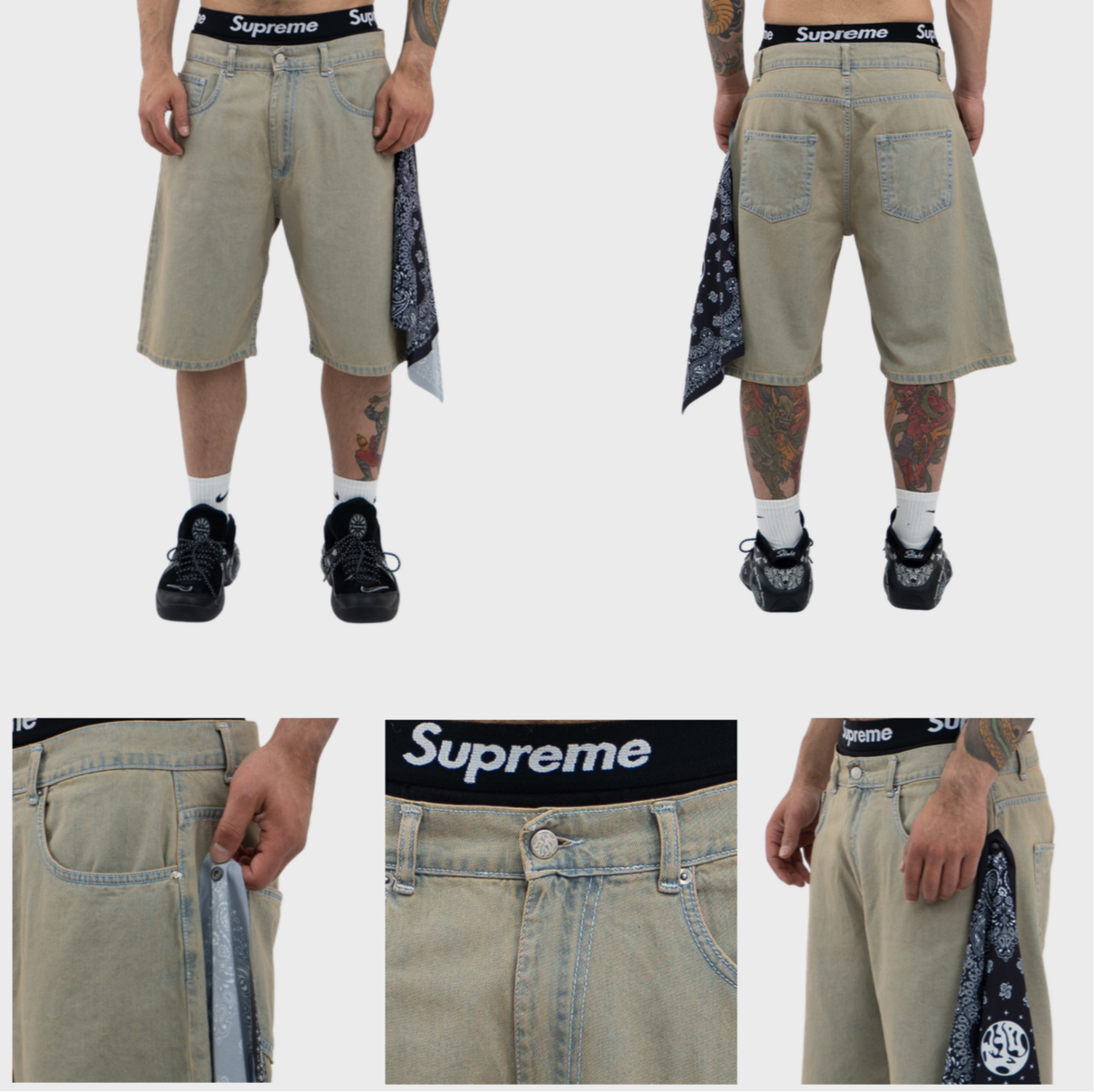 Pantaloncino bandana