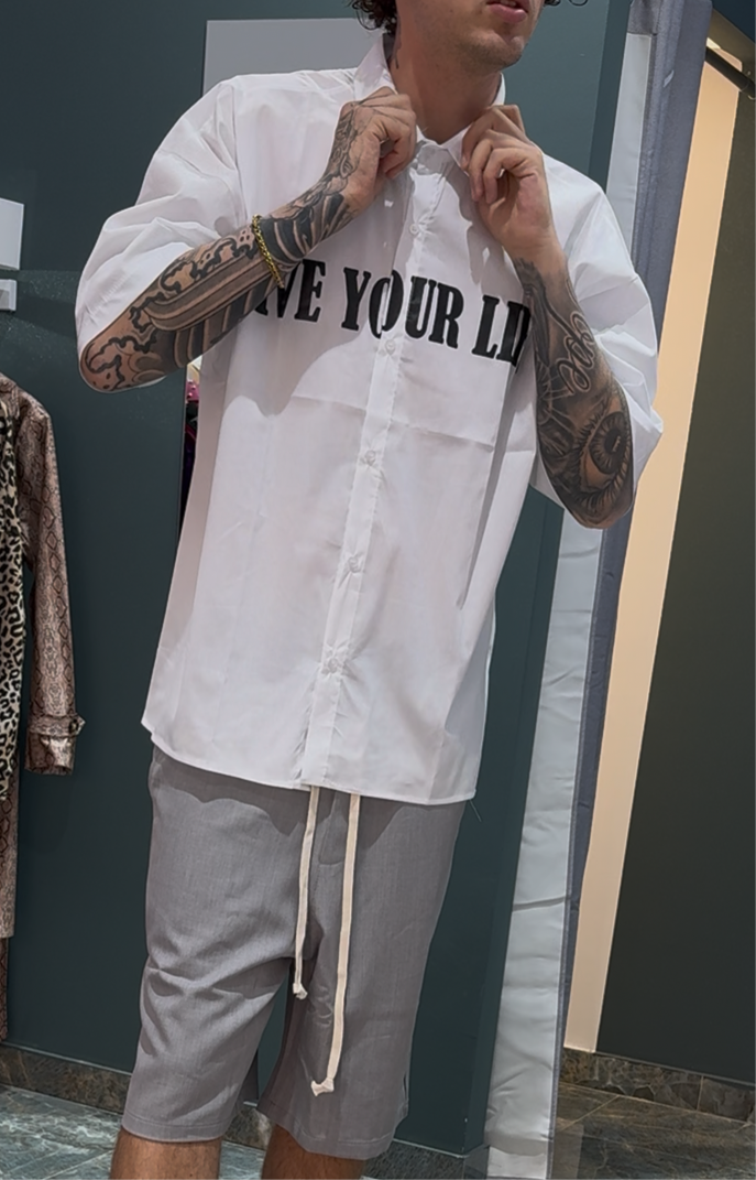 Camicia live your life