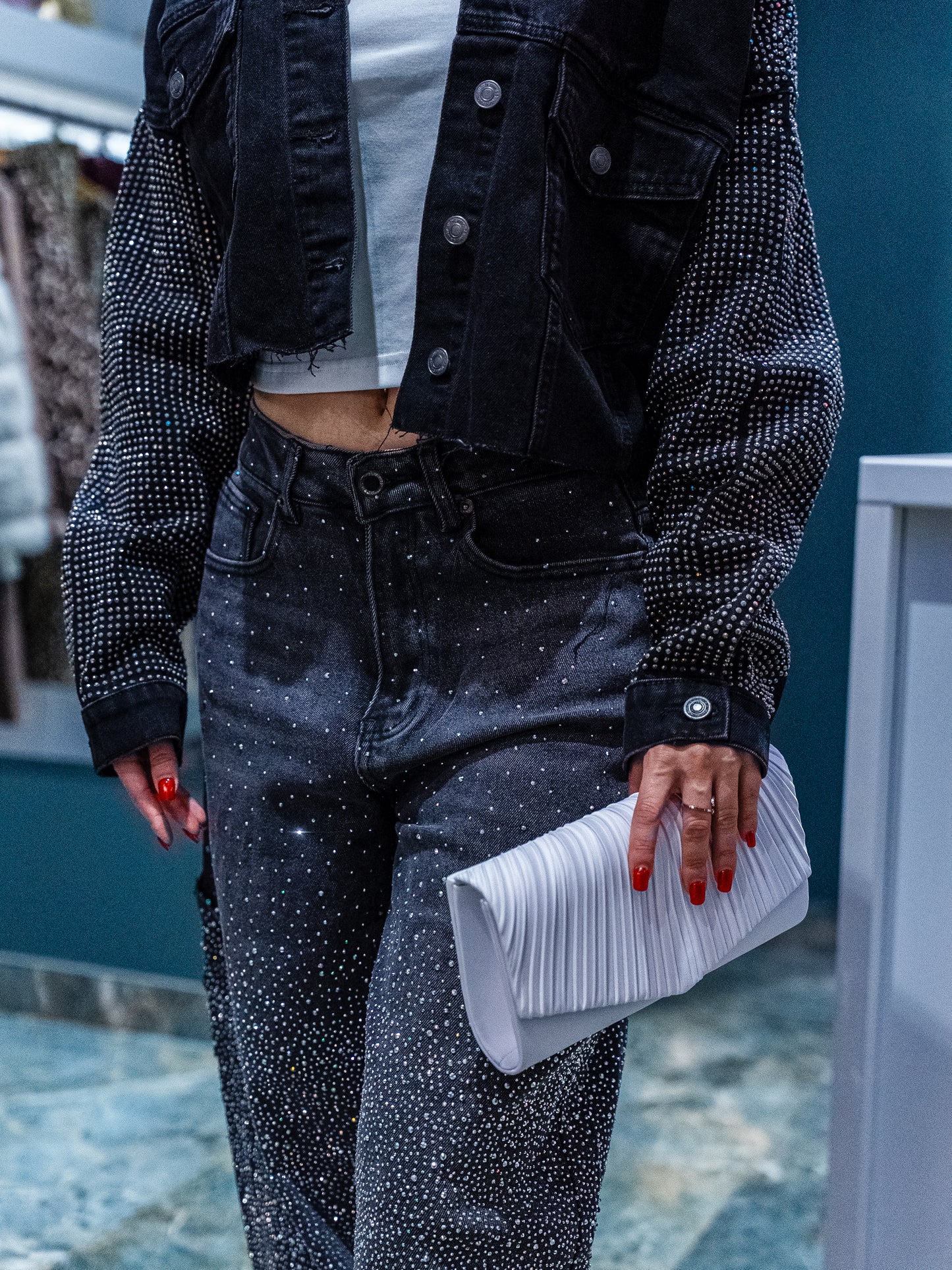 Jeans brillantini