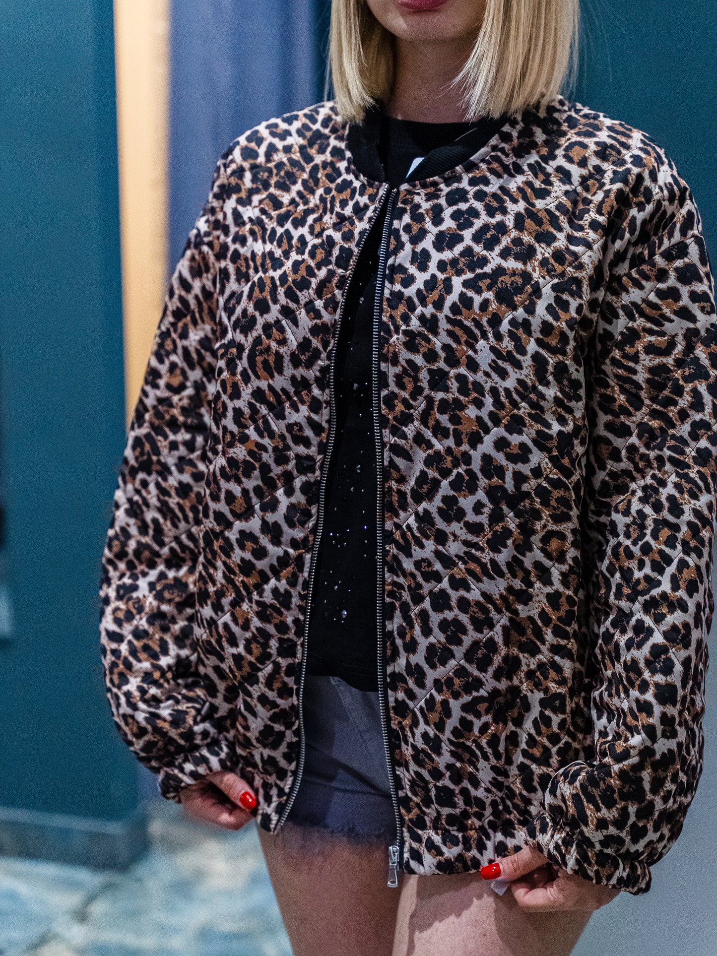 Giacchetto leopardato