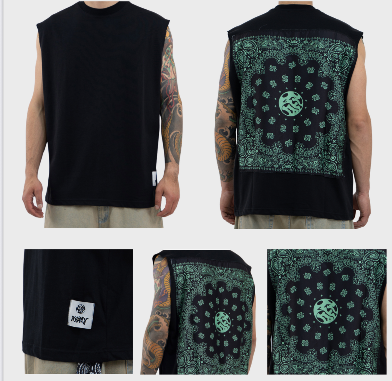 Canotta bandana