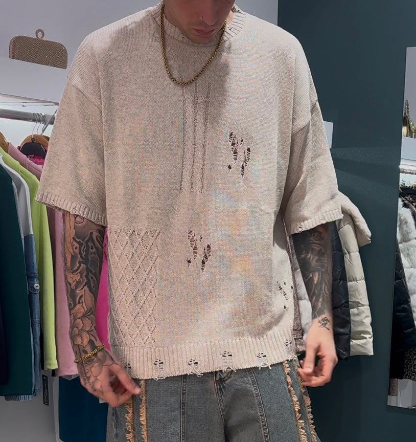 T-shirt maglia cotone
